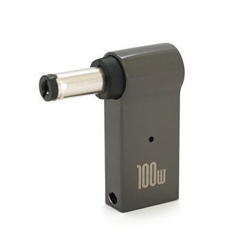 Перехідник Туре-С(F)-5.5*2.1(M), 100W DRQ-CON-591112 фото