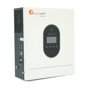 Гібридний інвертор Felicity IVEM3024PRO, 3000VA, 24V, RS485, 90-280 Vac, MPPT(90-450), 10-100AOFFG DRQ-INV-307662 фото