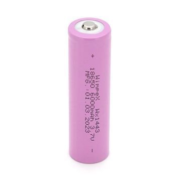 Акумулятор WMP-6000 18650 Li-Ion Tip Top, 2300mAh, 3.7V, Pink DRQ-LIO-075009 фото
