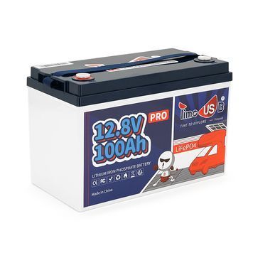 Акумуляторна батарея LiFePO4 Timeusb 12.8V 100Ah Pro, 1280Wh, BMS 100A DRQ-BMS-216961 фото