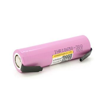 Акумулятор 18650 Li-Ion LiitoKala Lii-30Q-N, 3000mAh, 27A, 3.7V, Pink DRQ-LIO-788640 фото