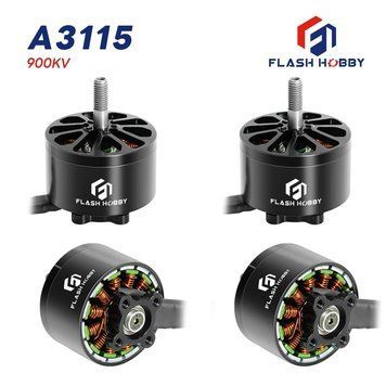 Мотор безколекторний FlashHobby A3115 900KV, Arthur Series DRQ-FPV-907879 фото