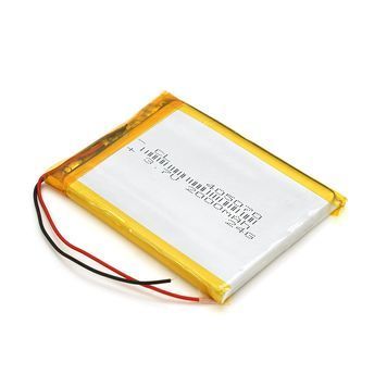 Літій-полімерний акумулятор 4*50*70mm (Li-ion 3.7В 2000мА&middot;год) DRQ-GPS-790228 фото