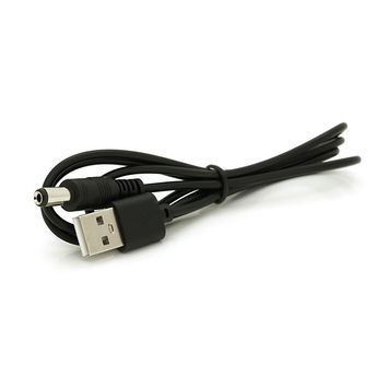 Кабель для планшета USB2.0(M)=> 5.5/2.1mm(M), 1м, Black, OEM, Q1000 DRQ-CBL-324310 фото