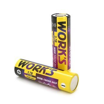 Акумуляторні батареї Li-ion WRB 18650HCF, 3.7V, 2500mAh DRQ-LIO-108727 фото