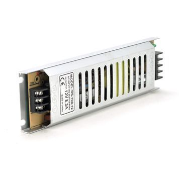 Імпульсний блок живлення 12В 8.33А (100Вт) перфорований SLIM DRQ-PSU-174528 фото