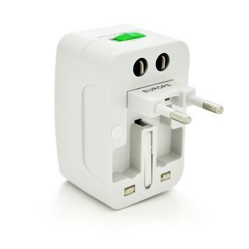 Універсальний перехідник усі стандарти розеток USB 6 in 1 DRQ-CBL-215685 фото