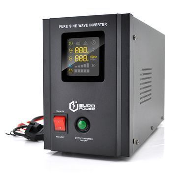 ДБЖ з правильною синусоїдою Europower PSW-EPB1500TW24 (1050 Вт) 10 / 20А, під зовнішню АКБ 24В (415*208*283) 8,95 кг (346*145*220), Q2 DRQ-UPS-253949 фото