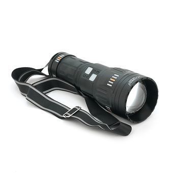 Ліхтар пошуковий YEMAO YM-G601 LED PM60, 4 режими, індикація заряду, живлення від 4*18650, IP65, USB кабель, 245х195х90мм, 1,260кг, Black, Чохол+BOX DRQ-LIO-992974 фото