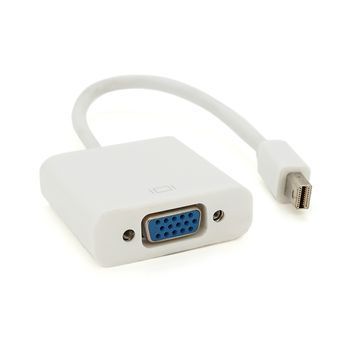 Конвертер mini Display Port на VGA 30cm, White, 4K/2K DRQ-ADP-202621 фото