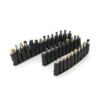 Набір перехідників 44 в 1 (7,9х5,5; 7,4х5,0; 6,5х4,4; 6,3х3,0; 5,5х3,0; 5,5х2,5; 5,5х2,1; 5, 5х1,7; 4,8х1,7; 3PIN DELL) DRQ-ADP-149565 фото