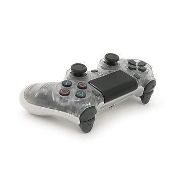 Геймпад Brazzers бездротовий для PS4 Wireless DUALSHOCK 4, роз'єм для навушників, LED light bar, Прозорий сірий, 3.7V, 600mAh, Blister-box DRQ-CON-734459 фото