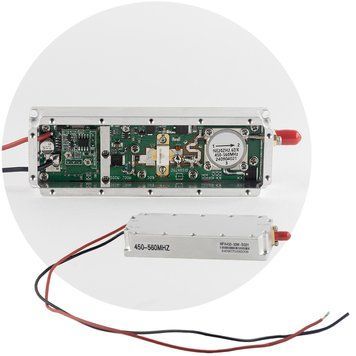 RF-модуль підсилення 450-560 MHz, Gan 50W, 47 dBm, SMA DRQ-ACC-052219 фото
