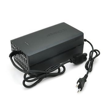 Зарядний пристрій Jinyi для акумуляторів LiFePo4 48V(58,4V), 16S, 8A, штекер Triangle plug DRQ-LFP-451886 фото