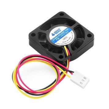 Корпусний кулер Merlion 6015, 60x60x15mm, 12V/0.09A, RPM 1500&plusmn;15%, 3-pin, Black, OEM DRQ-SLD-050933 фото