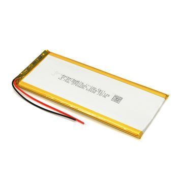 Літій-полімерний акумулятор 3.5*53*125mm (Li-ion 3.7В 2700мА&middot;год) DRQ-GPS-314417 фото