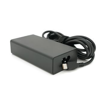 Блок живлення MERLION для ноутбука LENOVO 100W штекер Type-C, довжина 0,9м + кабель живлення DRQ-PSU-184141 фото
