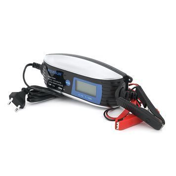Автоматичне ЗУ для акумулятора Foxsur FBC061200840 6/12V, 4A, LCD DRQ-CHG-936969 фото