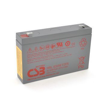 Акумуляторна батарея CSB HRL634WF2FR, 6V 9Ah DRQ-SPP-805424 фото