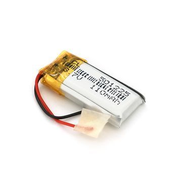Літій-полімерний акумулятор 5*12*25mm (Li-ion 3.7В 110мА&middot;год) DRQ-GPS-368795 фото