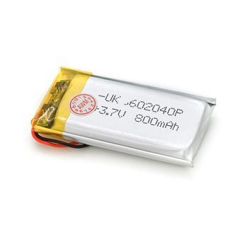 Літій-полімерний акумулятор 6*20*40mm (Li-ion 3.7В 450мА&middot;год) DRQ-GPS-119457 фото