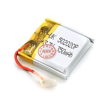 Літій-полімерний акумулятор 5*20*20mm (Li-ion 3.7В 350мА&middot;год) DRQ-GPS-292427 фото