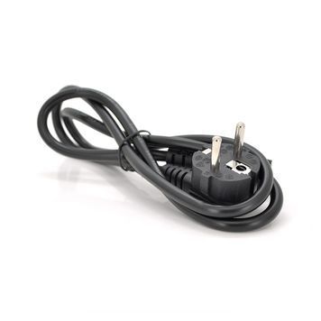 Кабель живлення Schuko PC-186 CEE7 / 7-C13, 1.2M, 0.75mm OEM (євровилка) Q25 / 300 DRQ-CBL-985999 фото