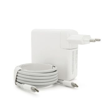 Блок живлення MERLION для ноутбука Apple MacBook USB-C 20.3V 4.3A (87 Вт) DRQ-PSU-144376 фото