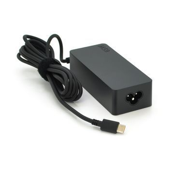 Блок живлення MERLION для ноутбука LENOVO 65W штекер Type-C, довжина 0,9м + кабель живлення DRQ-PSU-280409 фото