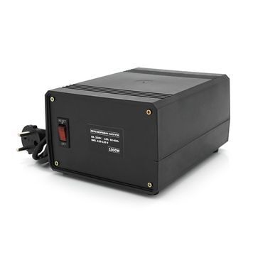 Перетворювач напруги понижуючий MERLION PN-1000, Input 220 V/Output 110V, 1000W, трансформаторний DRQ-TPU-535842 фото