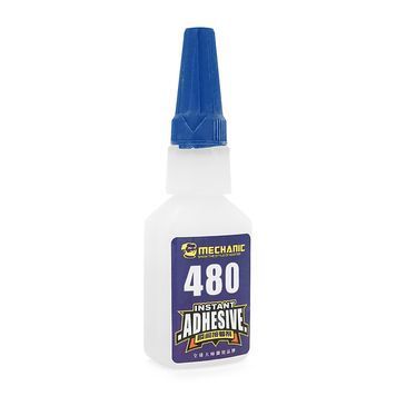 Клей MECHANIC 480, ціаноакрилатний, однокомпонентний, 20ml DRQ-SLD-424109 фото