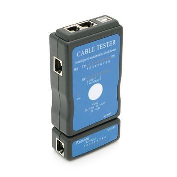 Кабельний тестер Merlion M726ATUSB, RJ-45 + USB, батарейки в комплекті немає DRQ-ADP-463611 фото