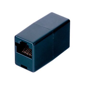 З'єднувач RJ45 8P8C мама/мама RJ45 для з'єднання кабелю, чорний, Q100 DRQ-CON-119904 фото