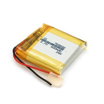 Літій-полімерний акумулятор 7*30*30mm (Li-ion 3.7В 600мА&middot;год) DRQ-GPS-223785 фото