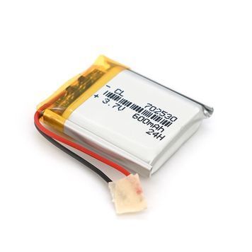 Літій-полімерний акумулятор 7*25*30mm (Li-ion 3.7В 600мА&middot;год) DRQ-GPS-857375 фото