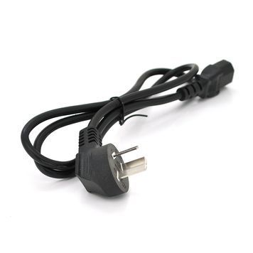 Кабель живлення CN-3 1.2m, 0.5mm, PC-184/2 CPCS-C13 3 pin (китайський роз'єм), Black, OEM Q25 DRQ-CBL-799272 фото