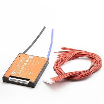 Плата BMS DaLy, Li-ion, 60V, 17S, 30A, (симетрія, вологозахисна, з балансиром) DRQ-LIO-627924 фото