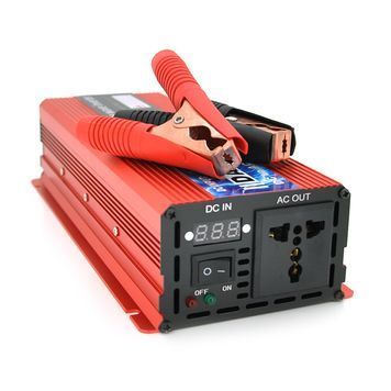 Інвертор напруги DA-2200M (DC:1100W), 12/220V з апроксимованою синусоїдою DRQ-INV-767572 фото