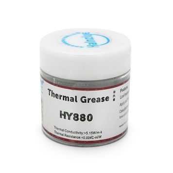 Паста термопровідна HY-880 10g, Grey, 5,15W / m-K DRQ-SLD-389681 фото