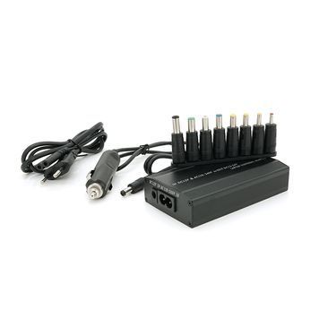 Універсальний БЖ 120W, корпус - метал, ручне регулювання, 8 роз'ємів, + прикурювач, Box DRQ-CON-202249 фото