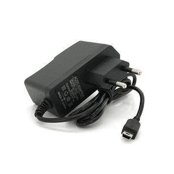 Зарядний пристрій Merlion 220V-mini USB, 5V 1A Black DRQ-CHG-094926 фото