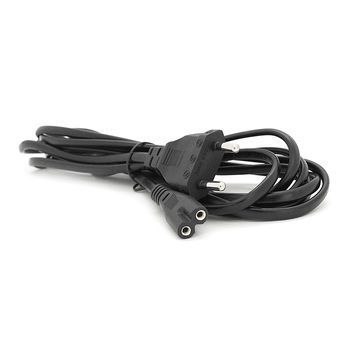 Кабель живлення 3.0m, 0.5mm, PC-184/2 CEE7 / 16-C7 2 pin (для побутової техніки), Black, OEM Q325 DRQ-CBL-078983 фото