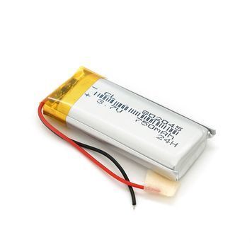 Літій-полімерний акумулятор 8*20*45mm (Li-ion 3.7В 750мА&middot;год) DRQ-LIO-317586 фото