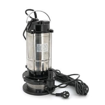 Занурювальний насос, 1500W, 220V, до 3 м&sup3;/год, підйом до 28 м, 25мм, нержавіюча сталь, 415х200х235 мм, 11.880 кг. + перехідник DRQ-ADP-933967 фото