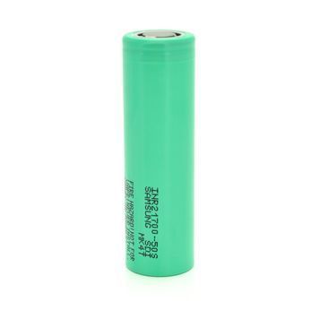 Акумулятор 21700 Li-Ion Samsung INR21700-50S 5000mAh, 50A, 4.2/3.6/2.5V, Green DRQ-LIO-564530 фото