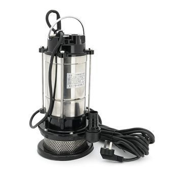 Занурювальний насос, 750W, 220V, до 1.5 м&sup3;/год, підйом до 18 м, 25 мм, нержавіюча сталь, 410х200х235 мм, 7,67 кг. + перехідник DRQ-ADP-044935 фото