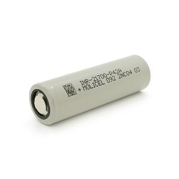 Акумулятор 21700 Li-Ion Molicel INR-21700-P42A(B) 4200mAh, 45A, 4.2/3.6/2.5V, Gray DRQ-LIO-880168 фото