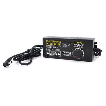 Адаптер живлення NZX-31250 з регулюванням 3-12V 10A, штекер 5,5*2,5, LED - індикація DRQ-PSU-286277 фото