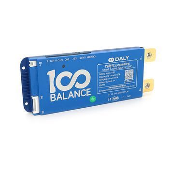 Universal BMS smart плата DaLy LiFePO4 4-8S 150A з Bluetooth + CAN + активний балансир 1A DRQ-BMS-227496 фото