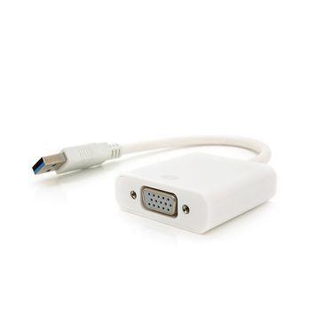 Конвертер USB 3.0(тато) на VGA(мама) 30cm, Пакет DRQ-CBL-484512 фото
